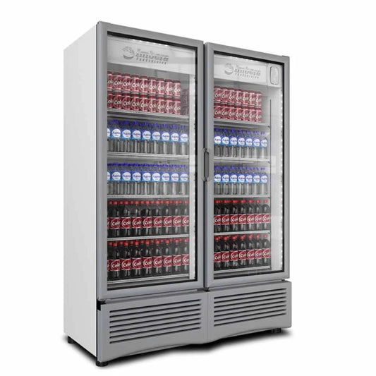 Refrigerador Comercial Refresquero Vertical Imbera G342 110V 2 puertas