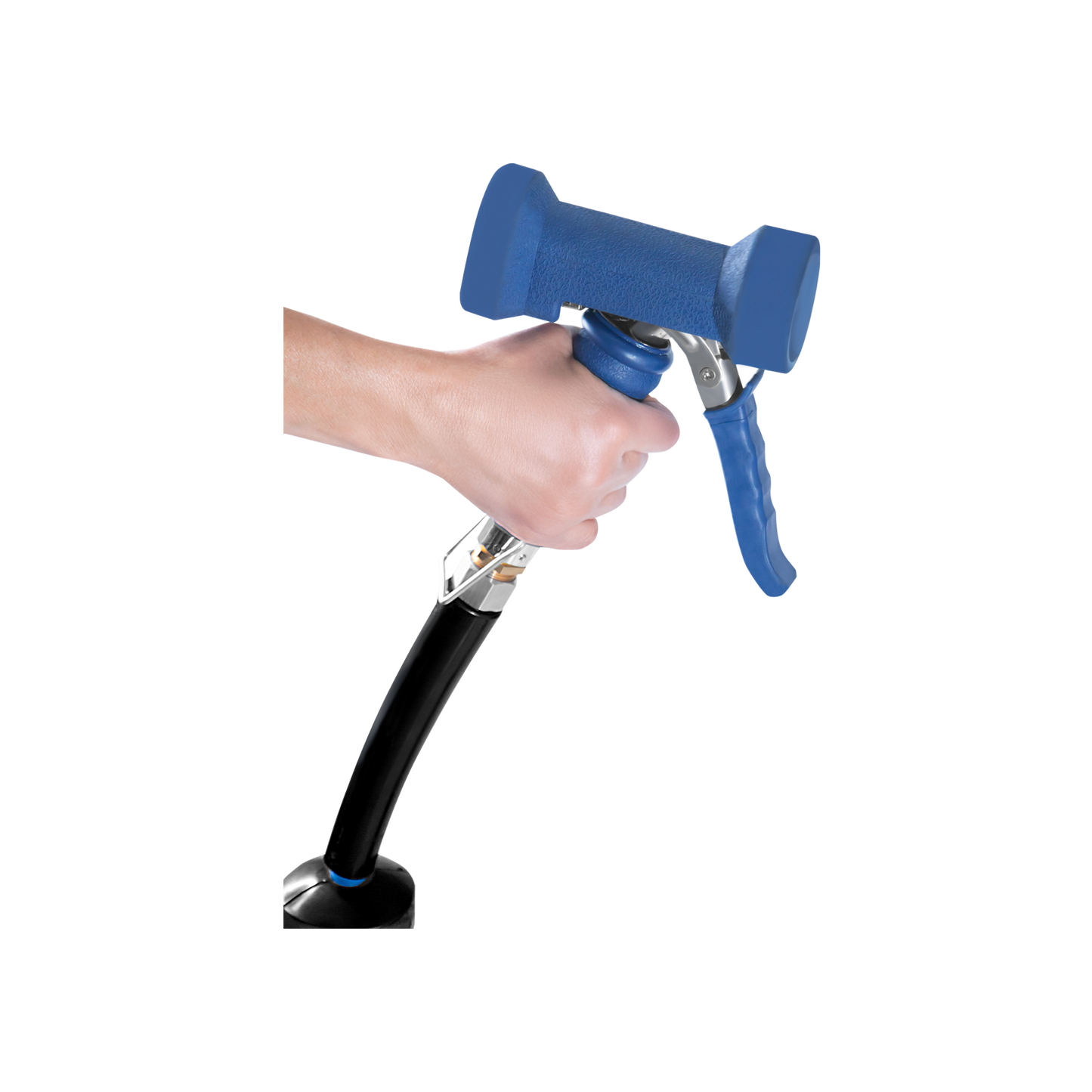 Manguera con Pistola y Carrete Retráctil Acero Inoxidable 10  MAPCA10X / RHINO