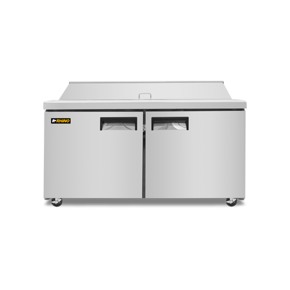 MESAREFRIGERADA DE ACERO INOXIDABLE PARA PREPARACIO RHINO MERSAL60