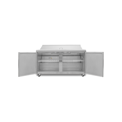 MESAREFRIGERADA DE ACERO INOXIDABLE PARA PREPARACIO RHINO MERSAL60