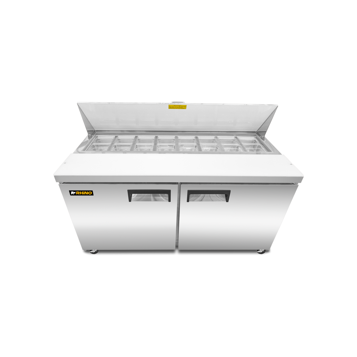 MESAREFRIGERADA DE ACERO INOXIDABLE PARA PREPARACIO RHINO MERSAL60