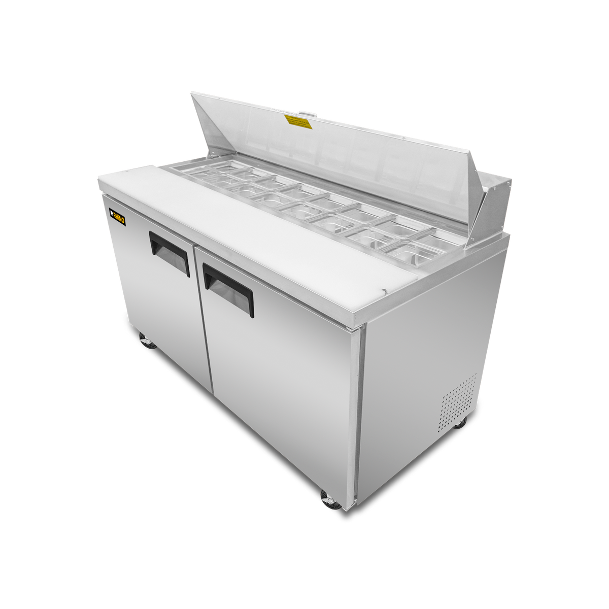 MESAREFRIGERADA DE ACERO INOXIDABLE PARA PREPARACIO RHINO MERSAL60