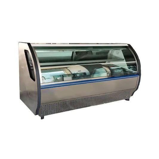 Masser Vitrina Carnicera RHNVCA2500AIX Frente 2.5 metros -1°C a 5°C
