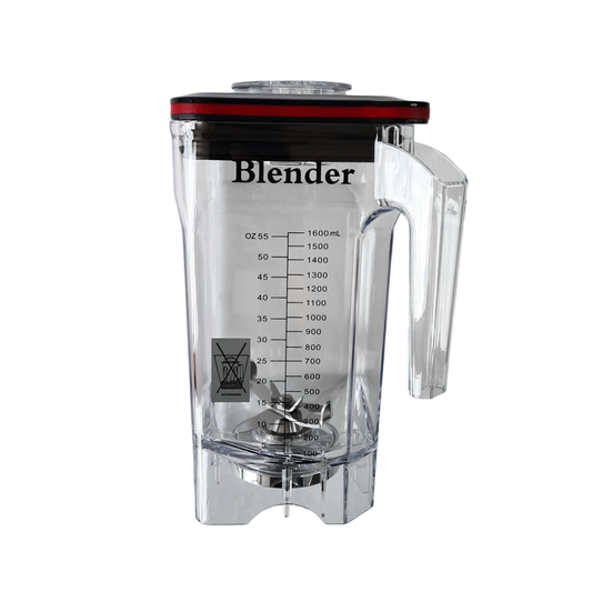 Vaso de policarbonato para licuadora MasterBlend de 1.6L para el modelo MBB16M/MBB16DC con Tapa y juego de cuchillas