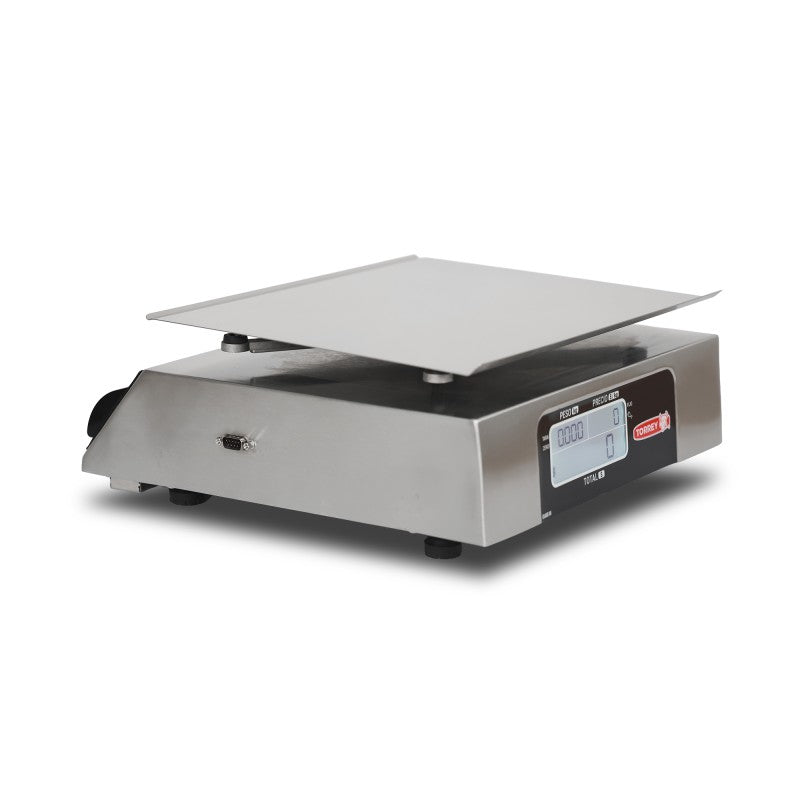 Bascula Comercial Torrey Con Impresor Térmico Pcr40-TK Capacidad 40kg