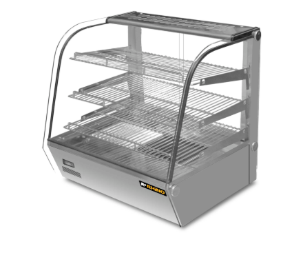 Vitrina Caliente sobre Mostrador 120 L  VICAMO 120L / RHINO