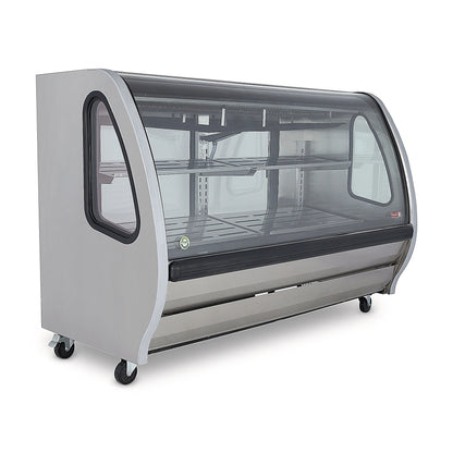 Vitrina Refrigerada Carnicera Torrey TEM200C Rango de Temperatura de - 5° a 0°C Acero Inoxidable