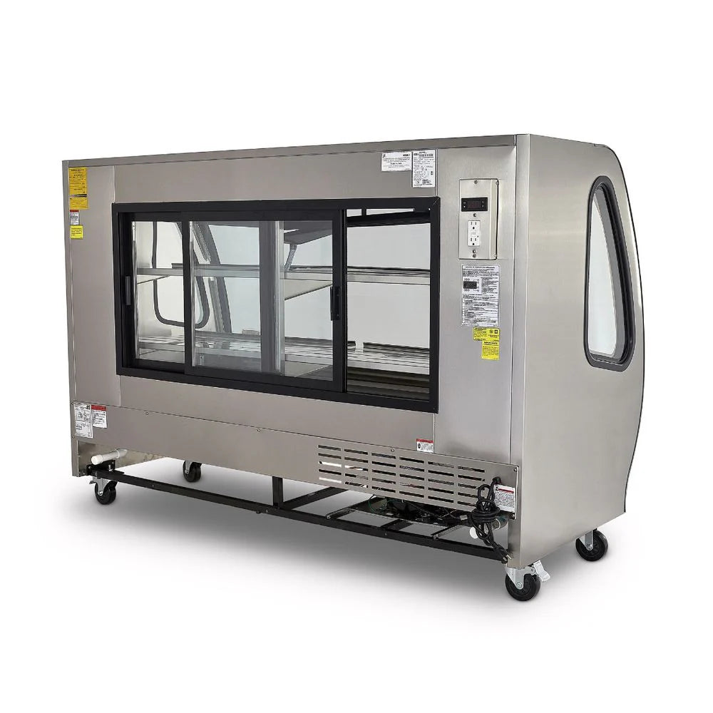 Vitrina Refrigerada Carnicera Torrey TEM200C Rango de Temperatura de - 5° a 0°C Acero Inoxidable