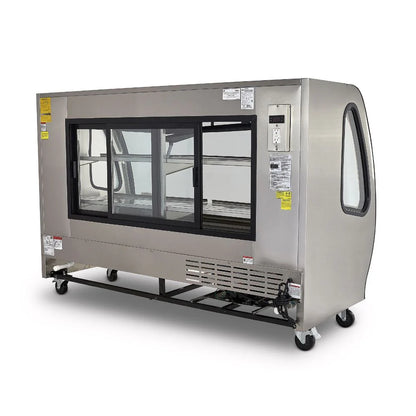 Vitrina Refrigerada Carnicera Torrey TEM200C Rango de Temperatura de - 5° a 0°C Acero Inoxidable