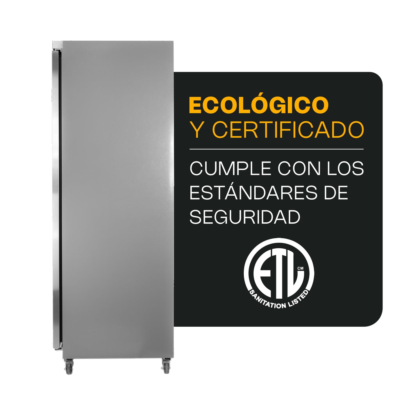Refrigerador Vertical Rhino Revesol23 0°c A 4°c 23 Pies