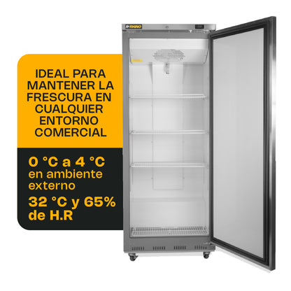 Refrigerador Vertical Rhino Revesol23 0°c A 4°c 23 Pies