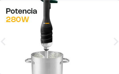Turbolicuador Rhino Turlic-280 Capacidad 10l Brazo 24.5cm