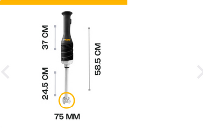 Turbolicuador Rhino Turlic-280 Capacidad 10l Brazo 24.5cm