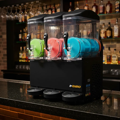 Máquina Granizadora Comercial Rhino 3 Tanques Magra-3T