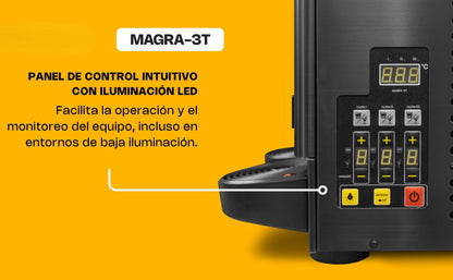 Máquina Granizadora Comercial Rhino 3 Tanques Magra-3T