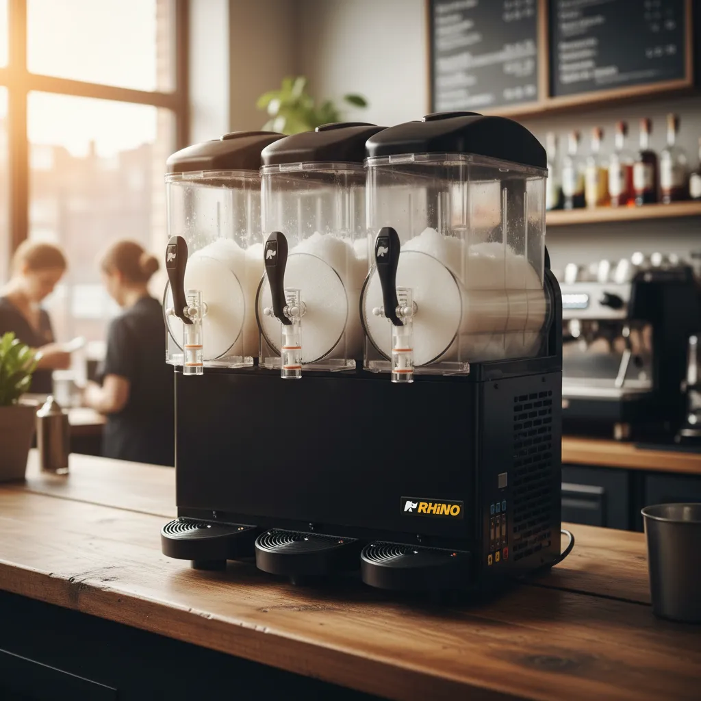 Máquina Granizadora Comercial Rhino 3 Tanques Magra-3T