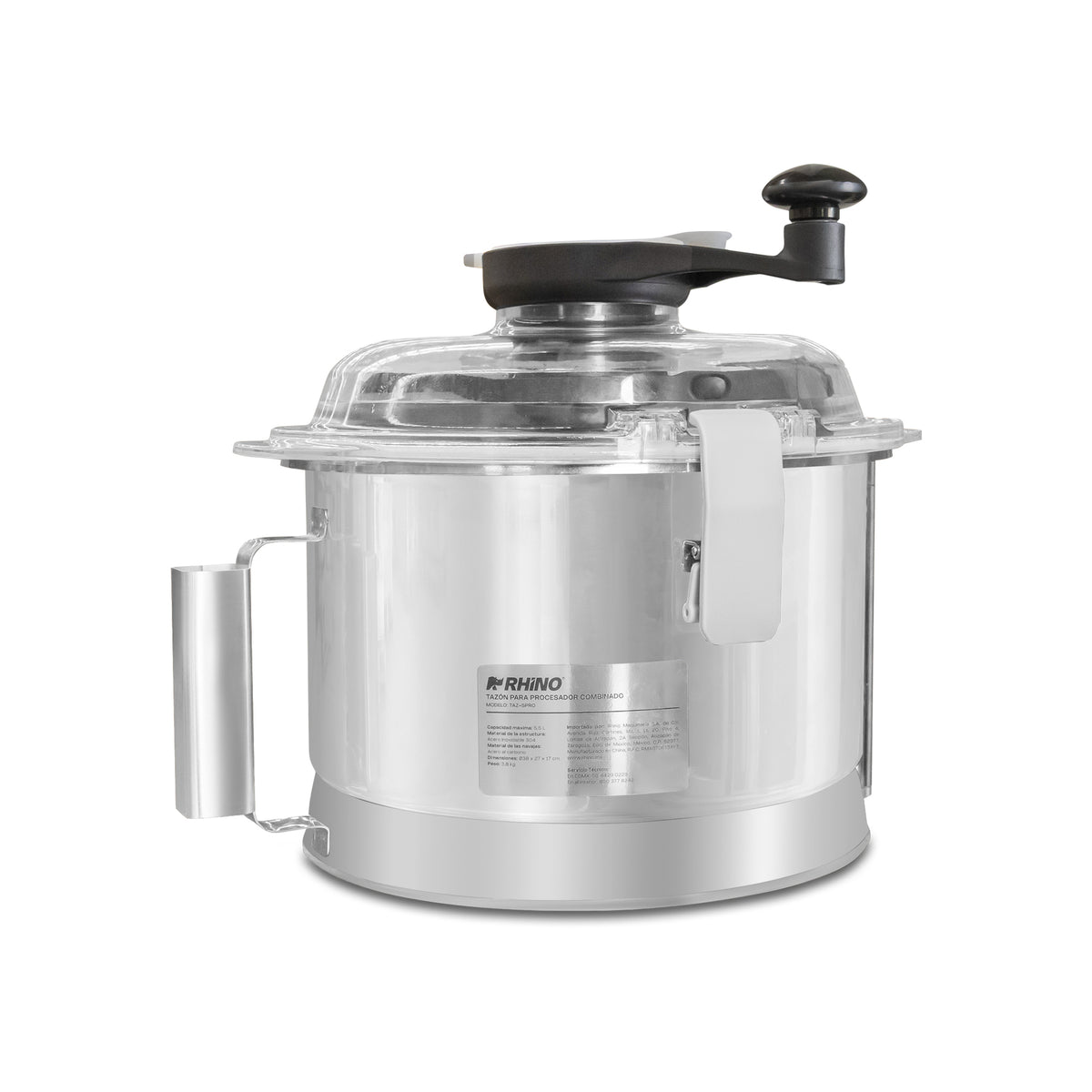 Tazón Para Procesador Combinado Taz-5pro Rhino 5.5L