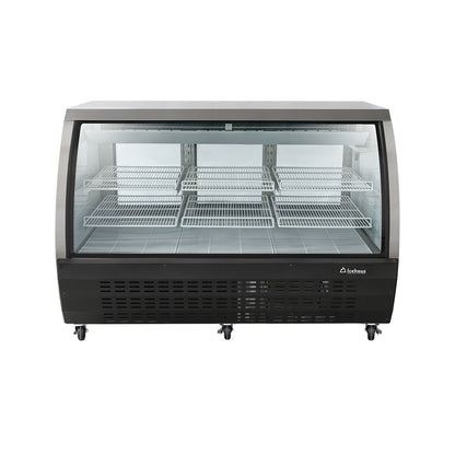 Vitrina Refrigerada Cremera Drago Vci-163 0°c A 6°c Cristal Curvo