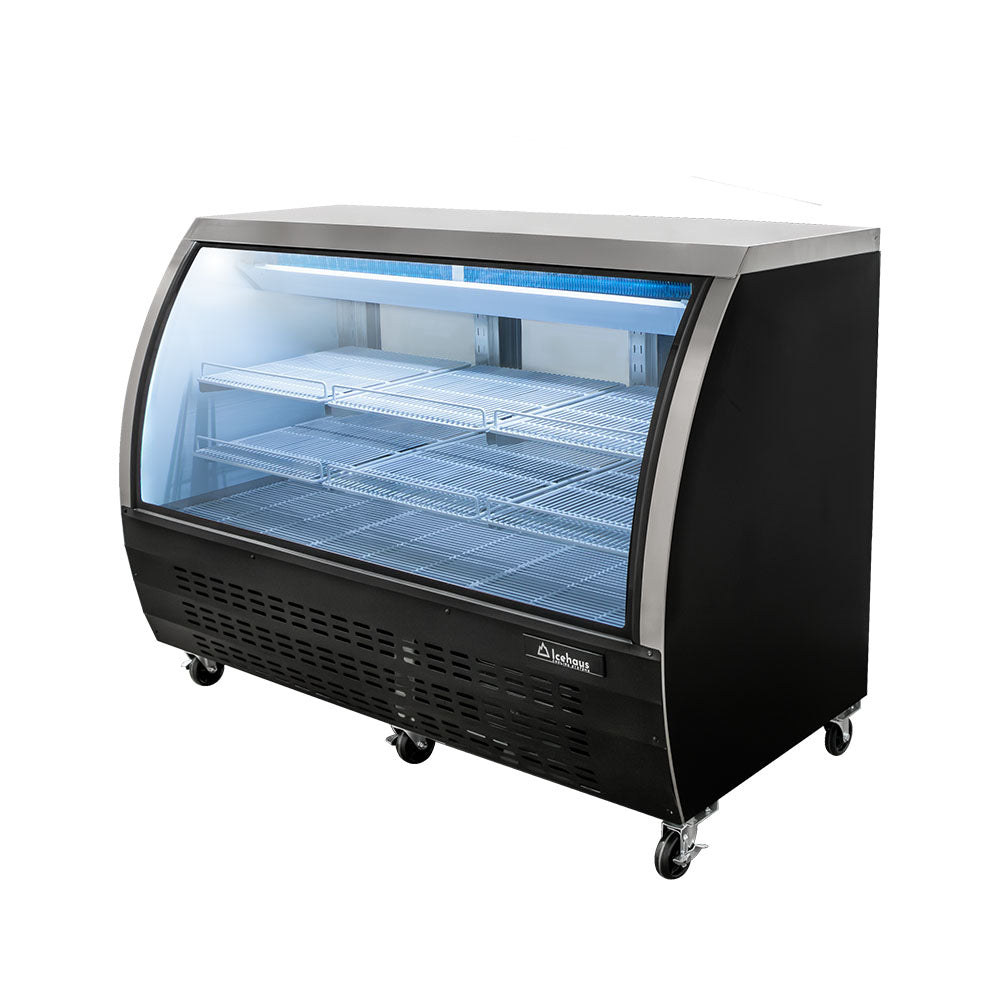 Vitrina Refrigerada Cremera Drago Vci-163 0°c A 6°c Cristal Curvo