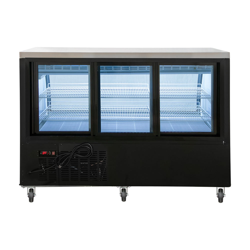 Vitrina Refrigerada Cremera Drago Vci-163 0°c A 6°c Cristal Curvo