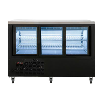 Vitrina Refrigerada Cremera Drago Vci-163 0°c A 6°c Cristal Curvo