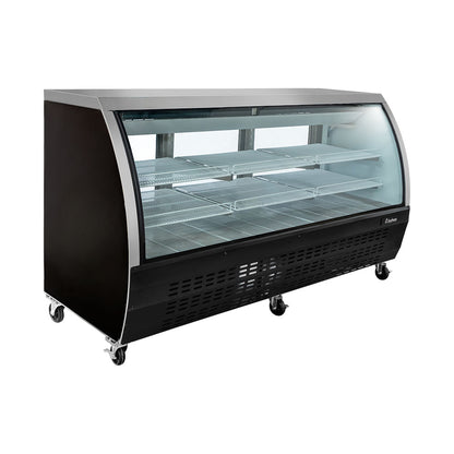 Vitrina Refrigerada Cremera Drago VCI-200 0°c A 6°c Vidrio Curvo 20.4 Pies