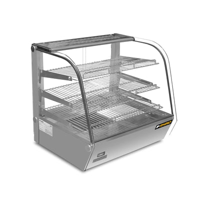 Vitrina Caliente sobre Mostrador 160L VICAMO160L / RHINO