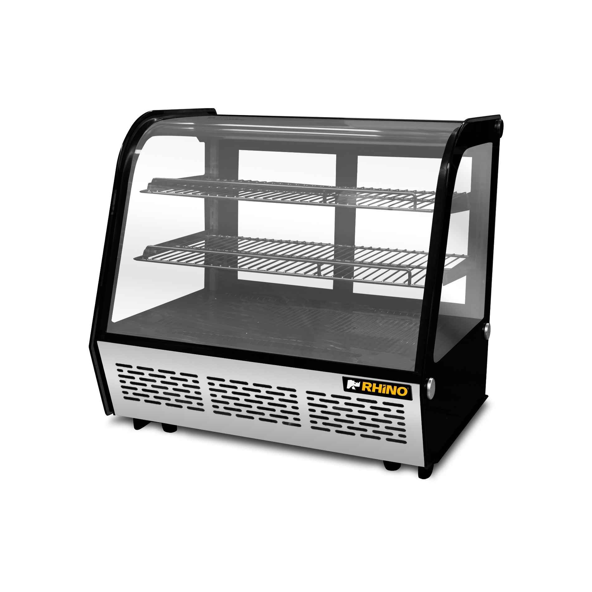 Rhino Vitrina Refrigerada De Mostrador Viremo120 88L  rango temperatura 0°C A 10°C 120V