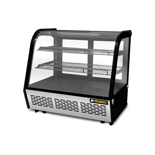 Rhino Vitrina Refrigerada De Mostrador Viremo120 88L  rango temperatura 0°C A 10°C 120V