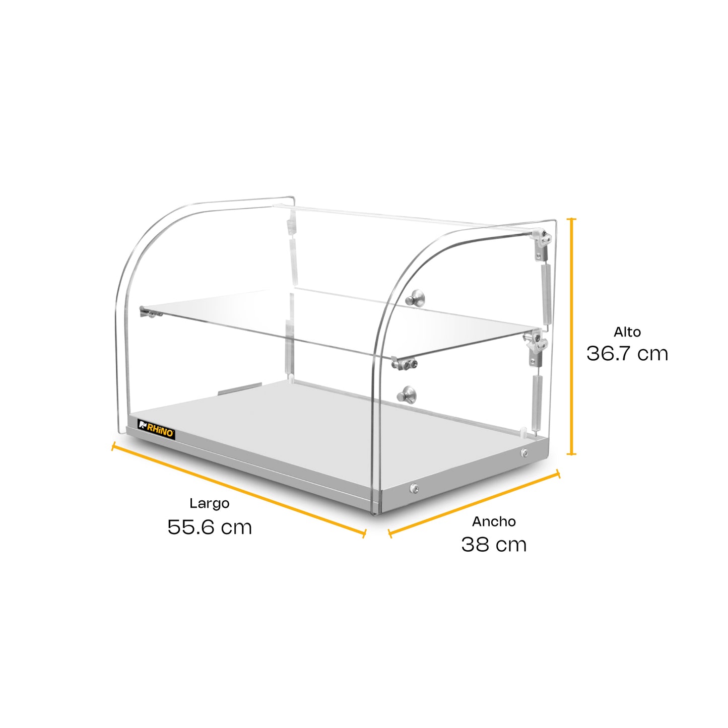 Vitrina Neutra Curva 45 Litros VITNEU 45C / RHINO