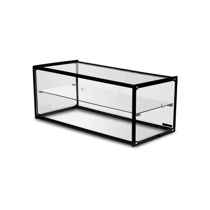 Vitrina Neutra Recta De Mostrador Rhino VITNEU-90R  Vidrio Templado 90L