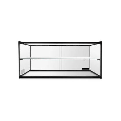 Vitrina Neutra Recta De Mostrador Rhino VITNEU-90R  Vidrio Templado 90L