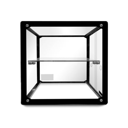 Vitrina Neutra Recta De Mostrador Rhino VITNEU-90R  Vidrio Templado 90L