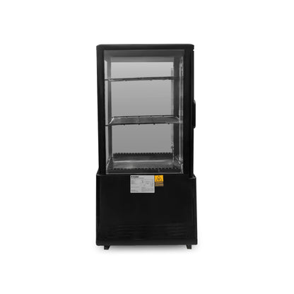 Vitrina Refrigerada Vertical Panorámica Rhino VIVEPA-2 60L 0°C a 12°C