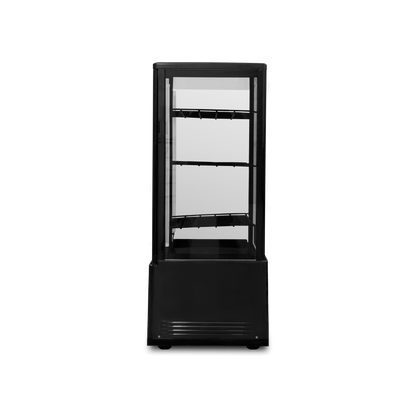 Vitrina Refrigerada Vertical Panorámica Rhino VIVEPA-3 80L 0°C a 12°C