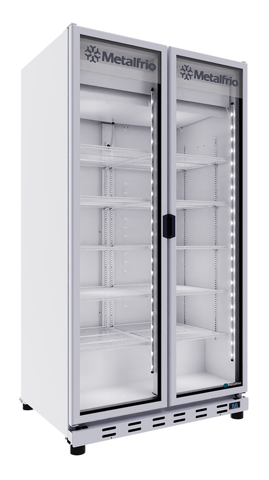 Refrigerador Comercial Cervecero Metalfrio Vn120 42 Pies -1.5 A -5.5°c 2 puertas