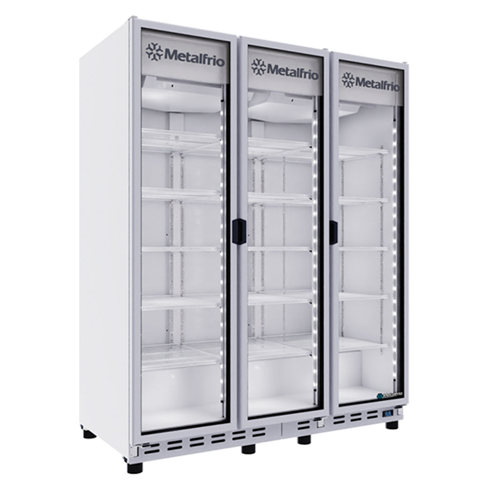 Refrigerador Cervecero Metalfrio VN135 3 puertas -1.5° A -5.5°c iluminación led 64 pies