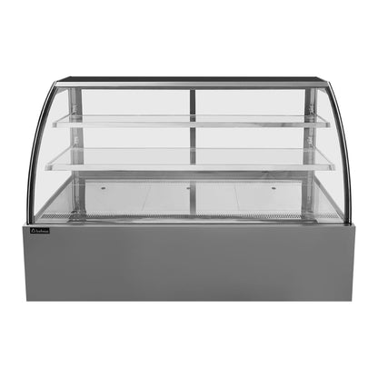 Vitrina Refrigerada Pastelera Icehaus Vpc-180 Vidrio Curvo 2°C A 8°C