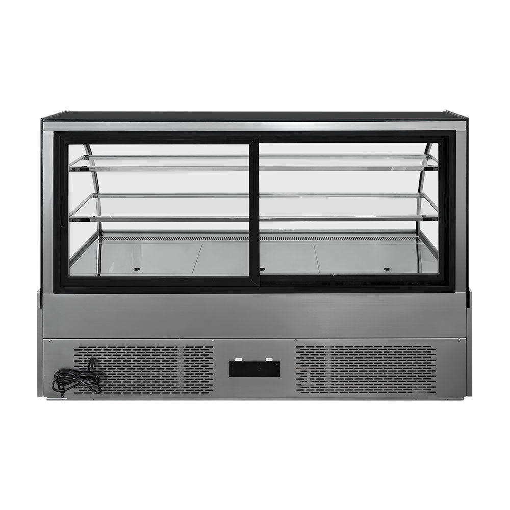 Vitrina Refrigerada Pastelera Icehaus Vpc-180 Vidrio Curvo 2°C A 8°C