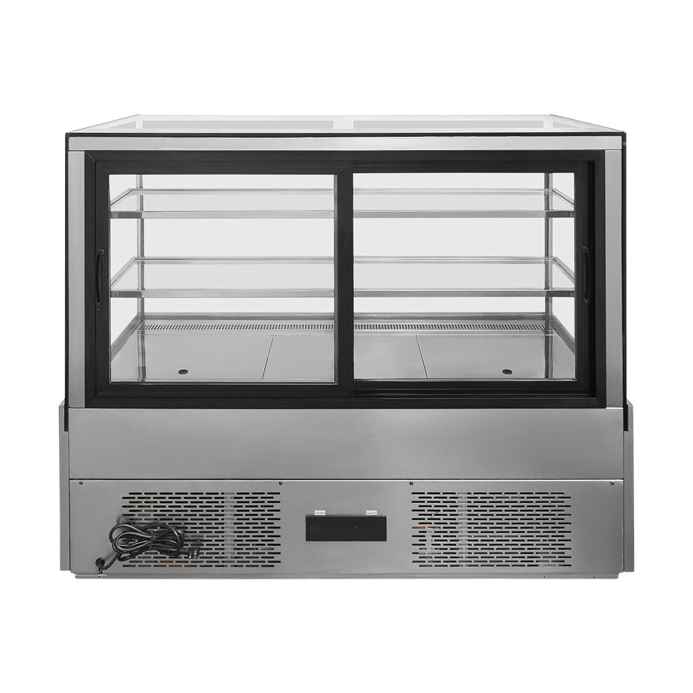 Vitrina Refrigerada Pastelera Icehaus Vpp-150 Cristal Recto 2°C A 8°C