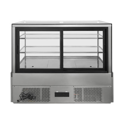 Vitrina Refrigerada Pastelera Icehaus Vpp-150 Cristal Recto 2°C A 8°C