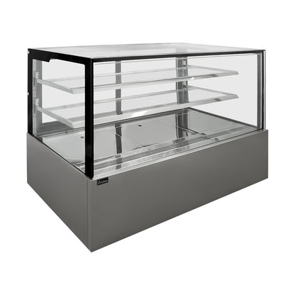 Vitrina Refrigerada Pastelera Icehaus Vpp-180 Vidrio Recto 2°C A 8°C