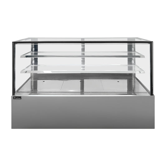 Vitrina Refrigerada Pastelera Icehaus Vpp-180 Vidrio Recto 2°C A 8°C