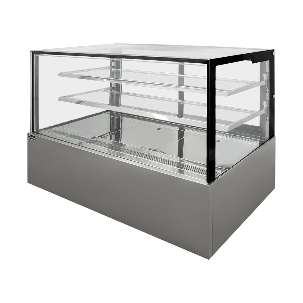 Vitrina Refrigerada Pastelera Icehaus Vpp-180 Vidrio Recto 2°C A 8°C