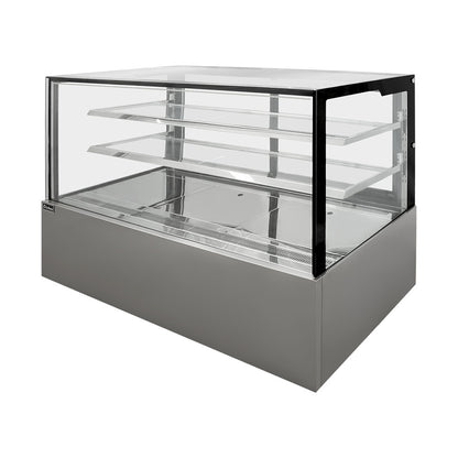 Vitrina Refrigerada Pastelera Icehaus Vpp-180 Vidrio Recto 2°C A 8°C