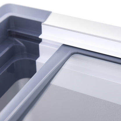 Congelador Paletero tapa cristal recto Polar CH200pr 157 litros