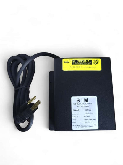 Regulador Motoprotector De Voltaje Temisa 1000 Watts Negro