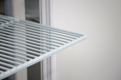Congelador Vertical Comercial 1 puerta cristal CV1PCSS01 Icehaus 21 pies 110V rango temperatura -22° a -18°C