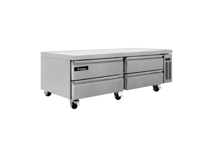 Base para Chef refrigerada 4 cajones Icehaus 14 pies rango de 0°C a 4°C