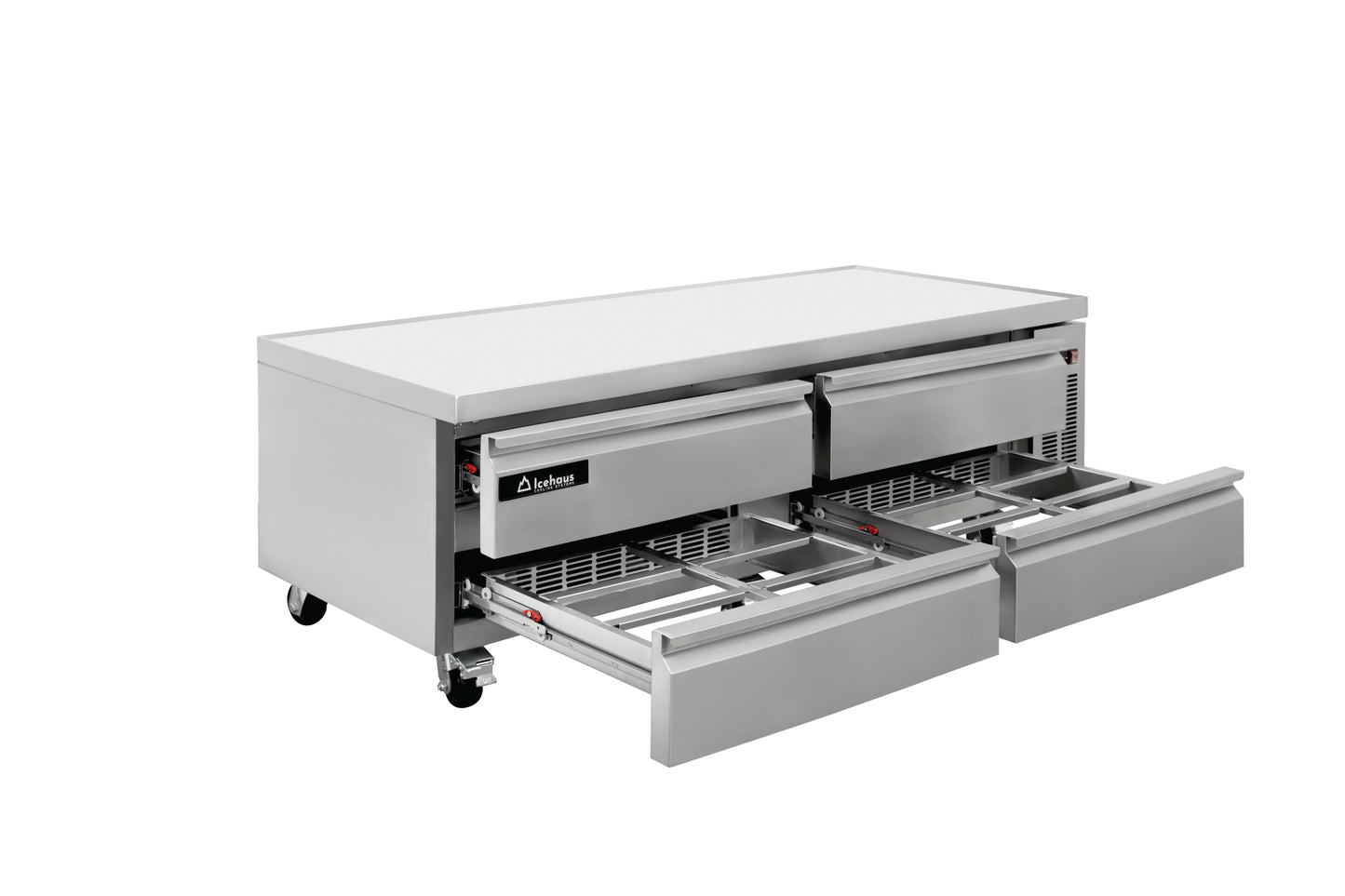 Base para Chef refrigerada 4 cajones Icehaus 14 pies rango de 0°C a 4°C